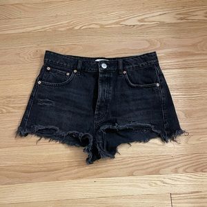 Zara Black Jean Shorts!
